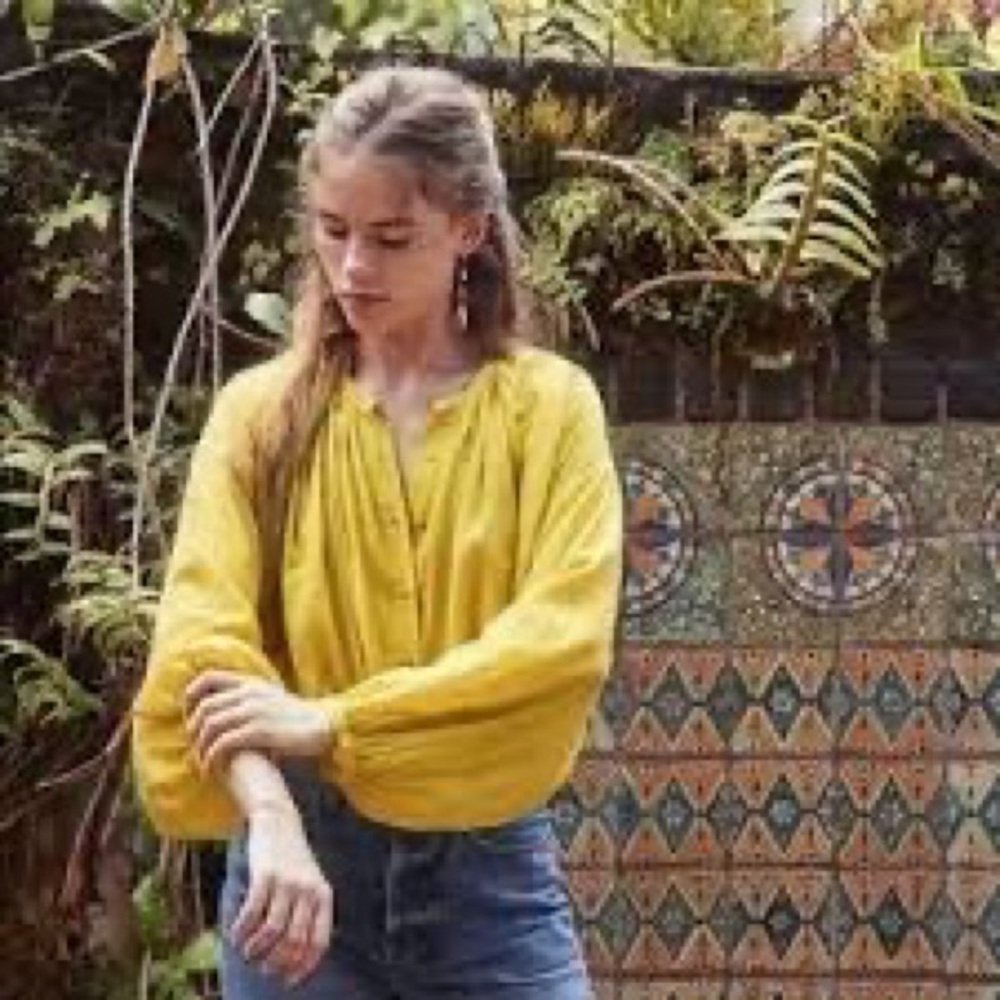 Doen - Jane blouse - moss - small